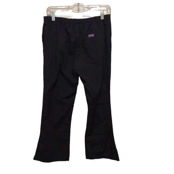 CHEROKEE sDrawstring Waist XSmall Black Cotton/Polyester - Picture 2 of 3